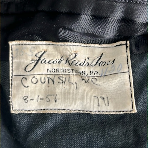 WW2 Men's US Navy Peacoat / Watch Coat - Picture 7 of 13